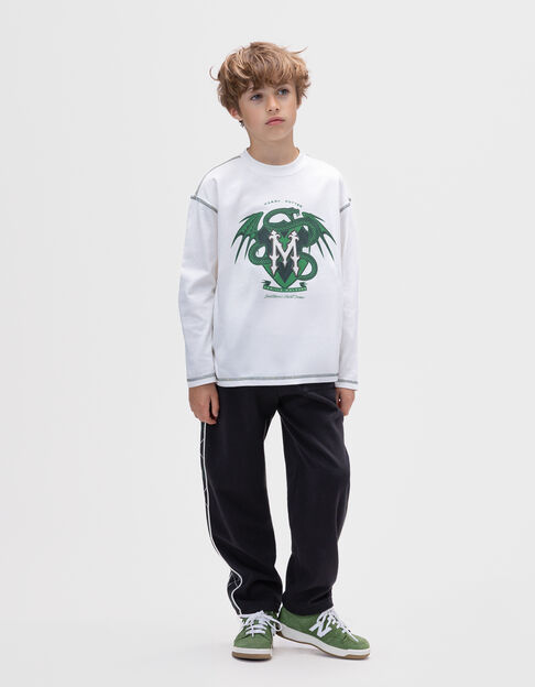 Camiseta blanca algodón Harry Potter niño - IKKS