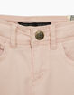 Pantalon rose fille-4