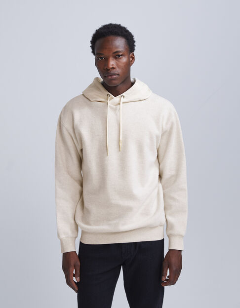 Men’s natural two-sided sweatshirt