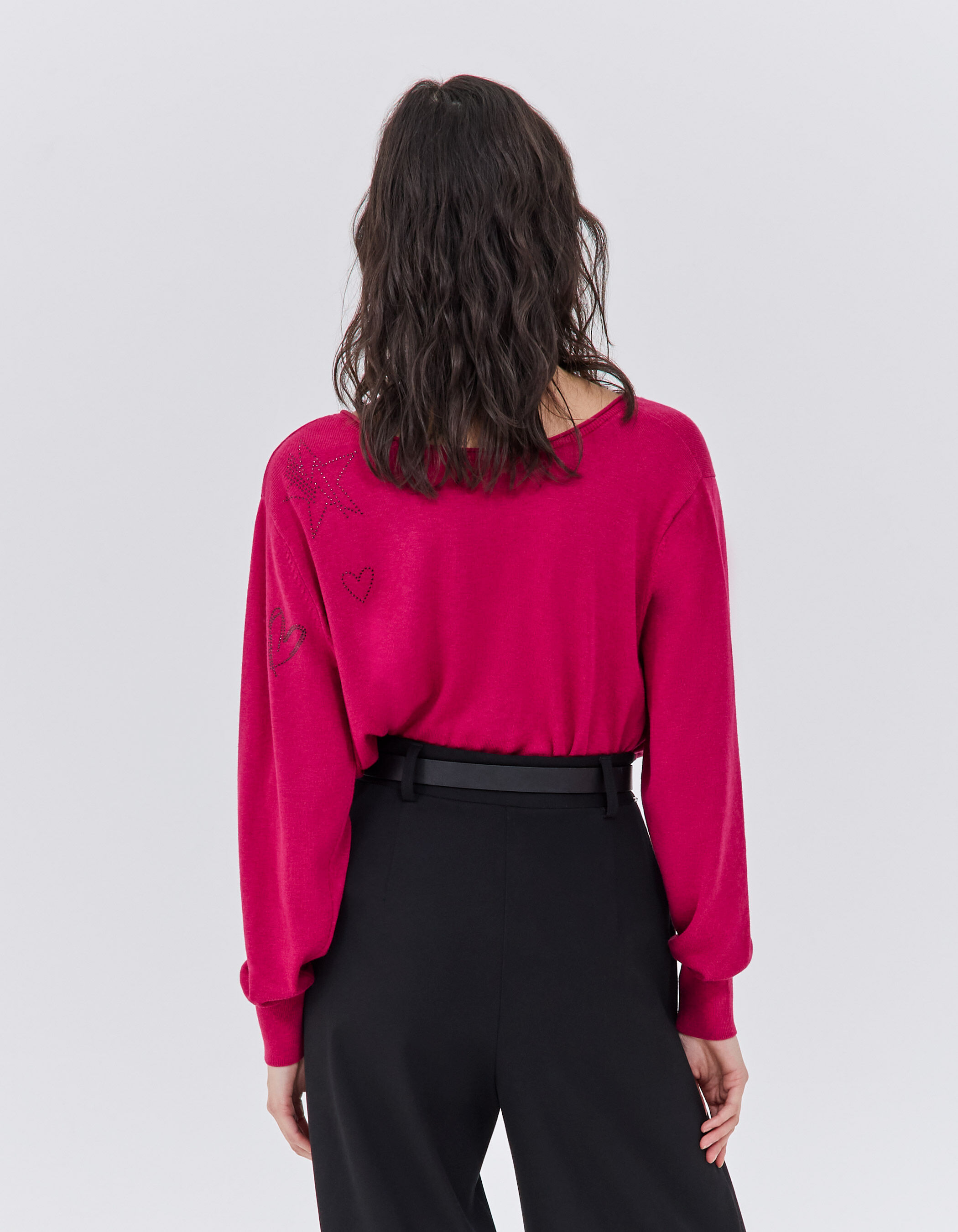 Pull rose femme zara 2025