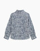 Chemise indigo à imprimé Liberty® garçon-4