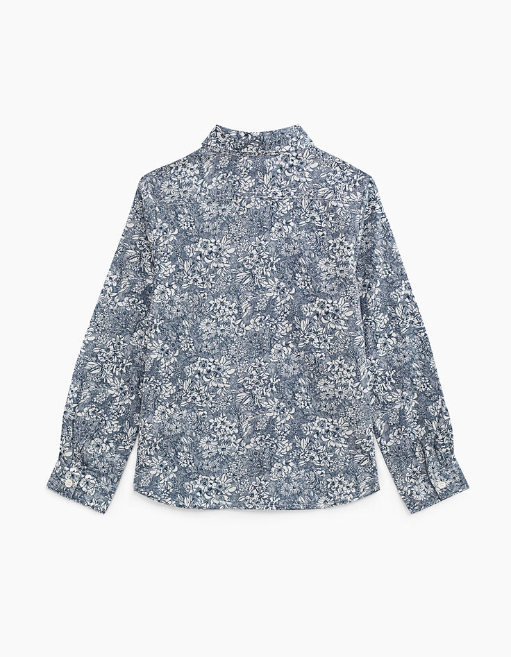 Chemise indigo à imprimé Liberty® garçon-4