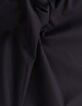 Pure Edition-Chemise SLIM noire patte brodée éclair Homme-7