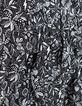 Schwarzes Mädchenkleid, LENZING™ ECOVERO™, Dschungel-Print-5