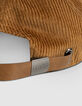 Casquette beige velours côtelé message bouclette Femme-5