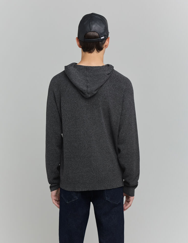 DRY FAST Pullover mit Kapuze in Graphit f&uuml;r Herren-3