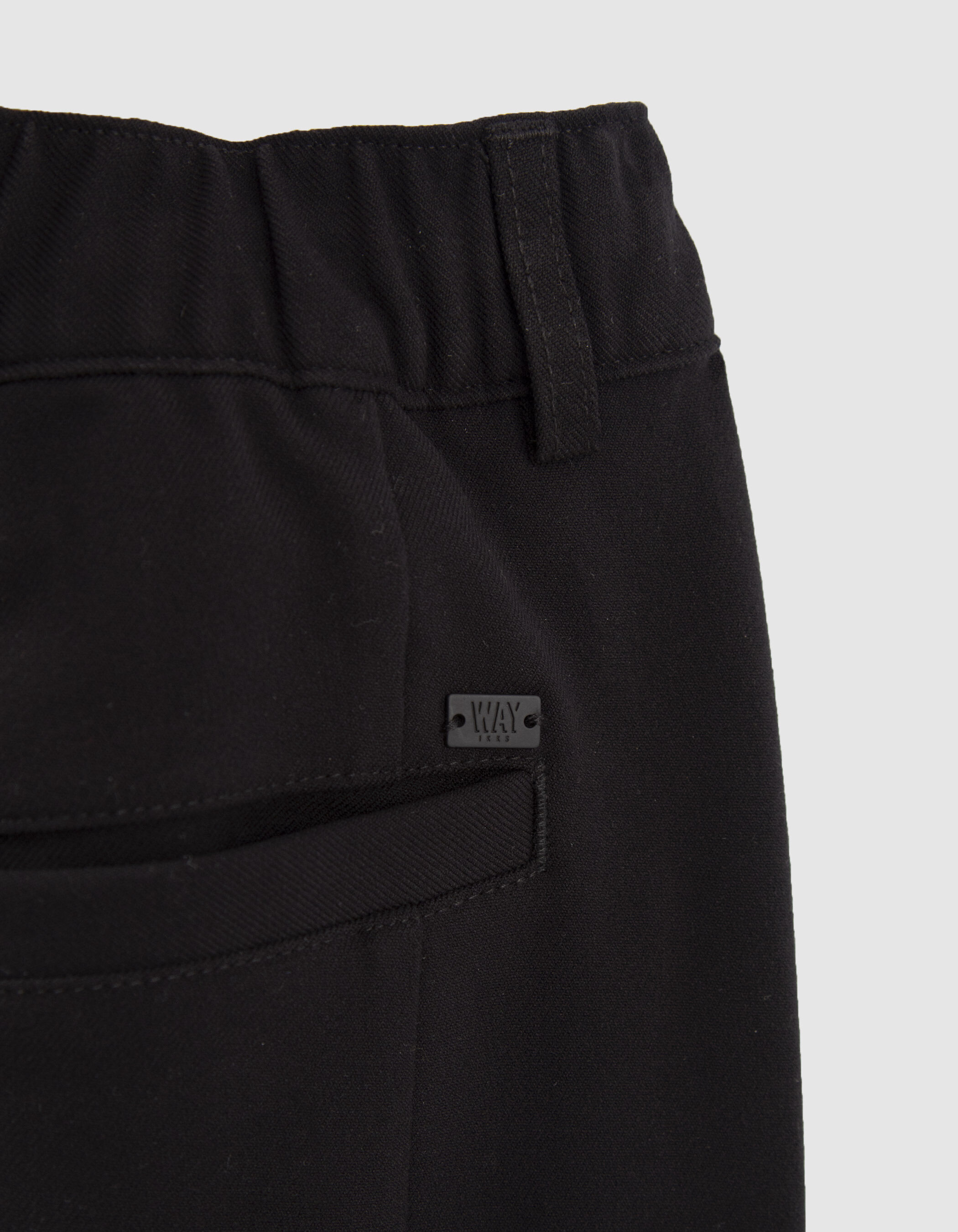 Boys black jogger style COMBAT trousers