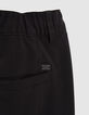 Zwarte BATTLEbroek joggingstijl jongens-7