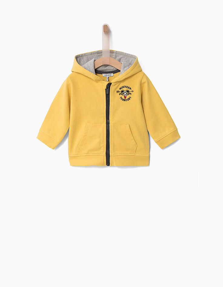 Baby boy yellow cardigan -1