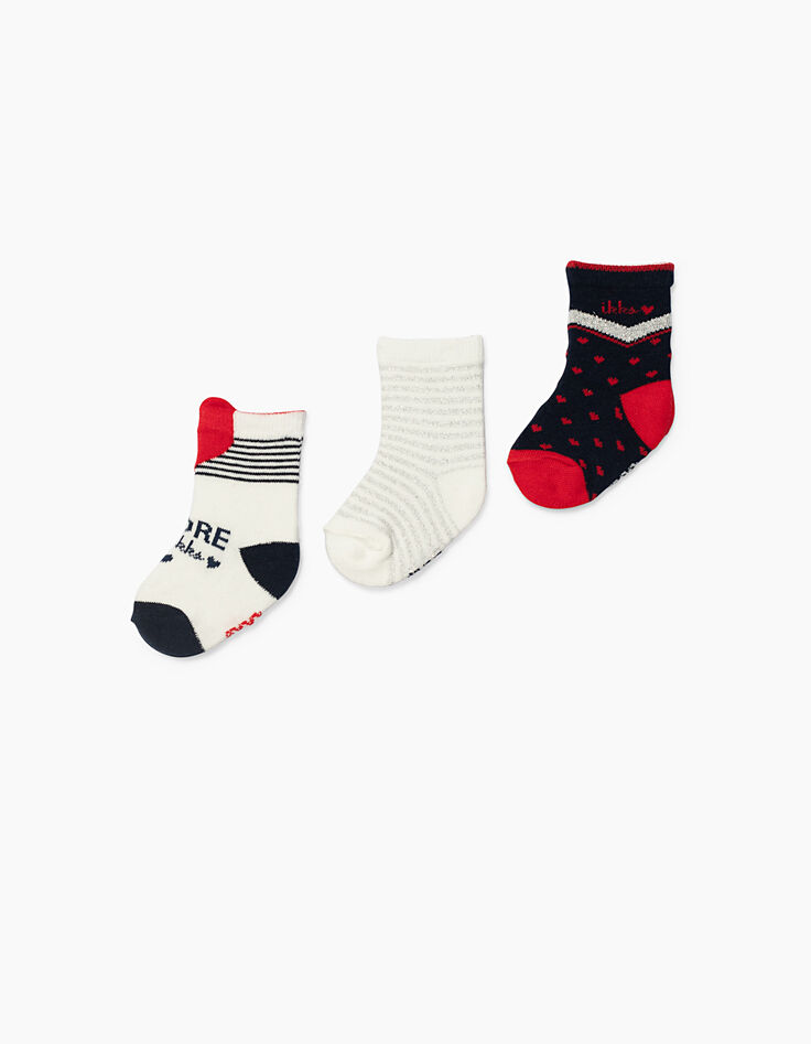 Chaussettes bébé fille-1 Chaussettes bébé fille-1
