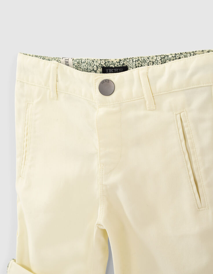 Boys' lemon Bermudas -2