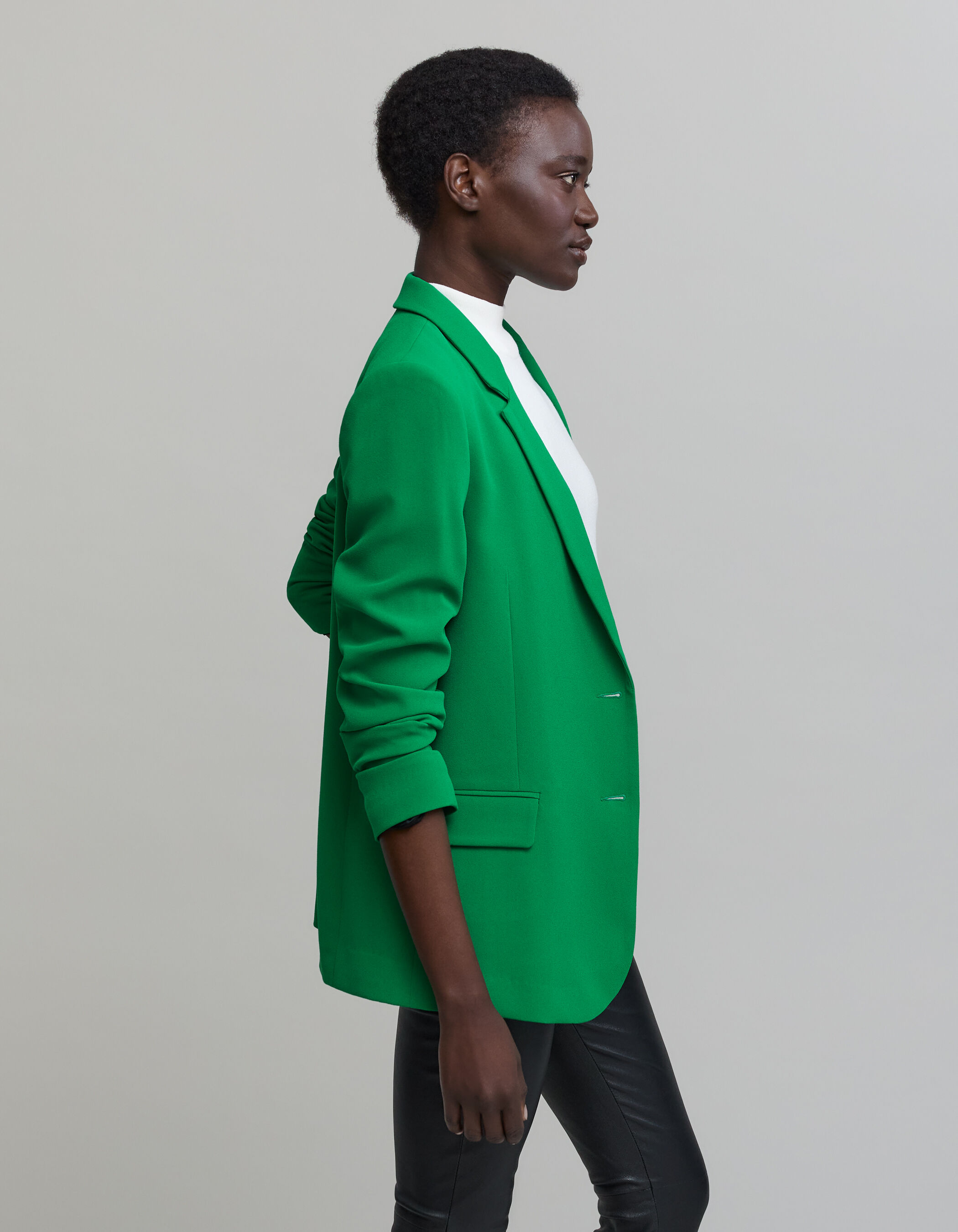 Veste rouge ikks femme top