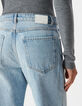 Jean droit bleu 7/8e Anders Femme-4