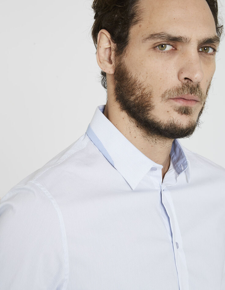 Chemise rayée homme-4