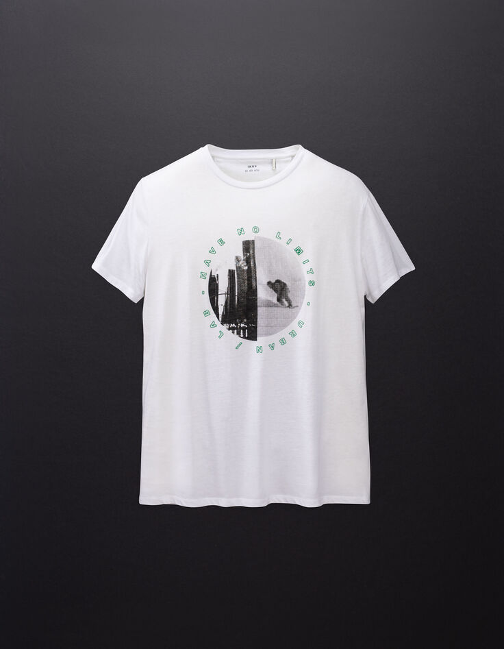 Men’s white buildings image DRY FAST t-shirt-6 Men’s white buildings image DRY FAST t-shirt-6