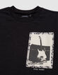 T-shirt noir coton bio guitare-ampli sur imprimé garçon-2