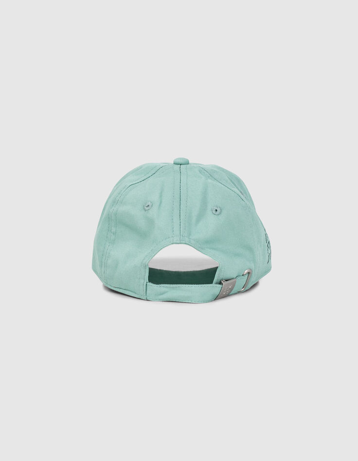 Casquette aqua à double print garçon -3
