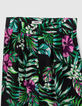 Girls’ black LENZING™ ECOVERO™ tropical trousers-4