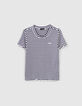 Mädchen-Matrosenshirt aus Rippstrick-1