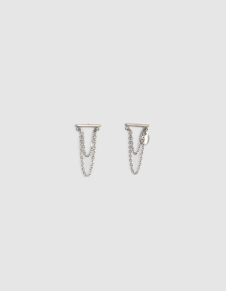 Women’s IKKS talisman fine chain earrings-1