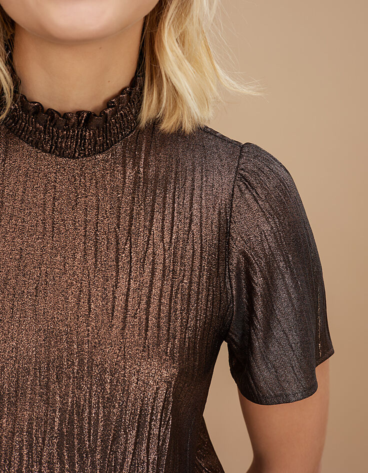 Copper top met gesmokte hals I.Code-4