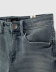 Boys’ blue grey slim jeans-3