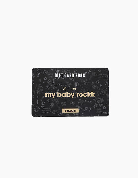 Carte cadeau vidéo MY BABY ROCKK - 200€