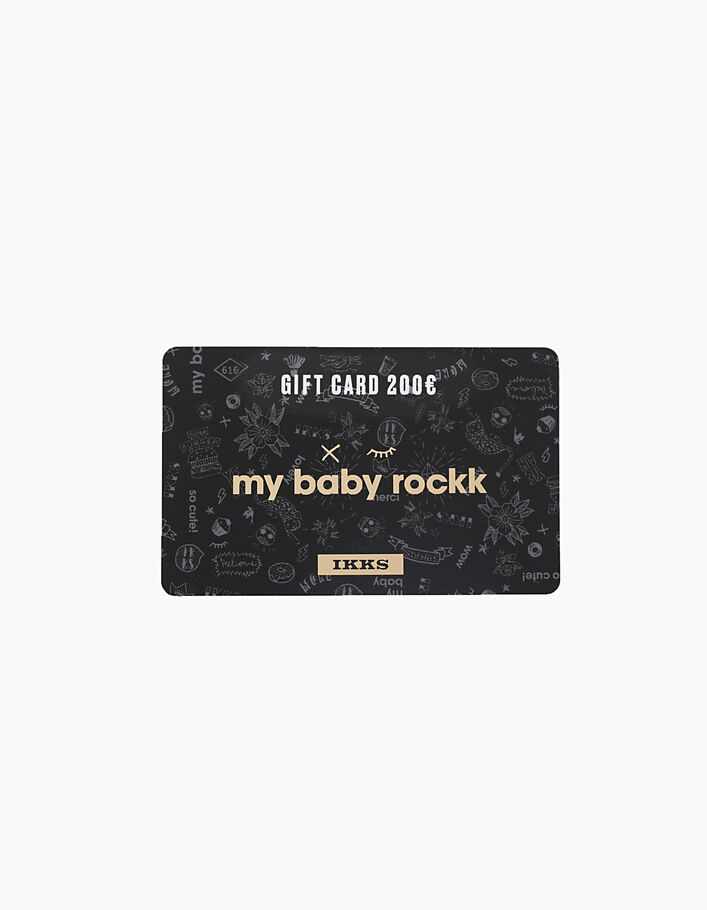 Carte cadeau vidéo MY BABY ROCKK - 200€-1
