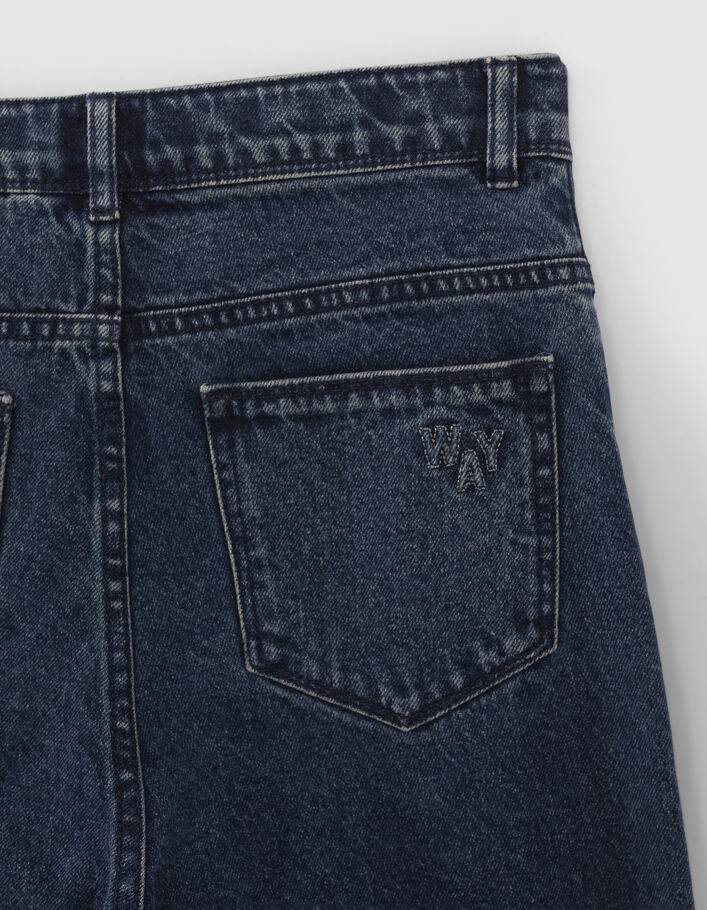 Vaqueros wide leg azules niña-6