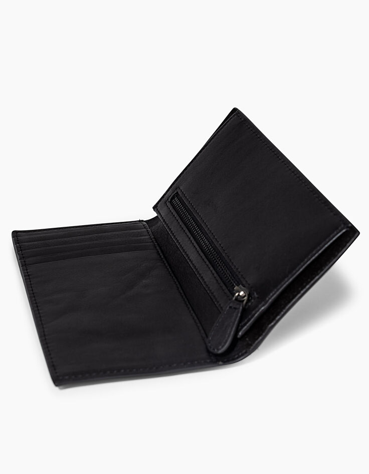 I.Code black studded suede wallet-6