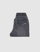 Jean JOGGER gris garçon-6
