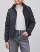 Gewatteerd zwart PUFFERJAS voor dames-5