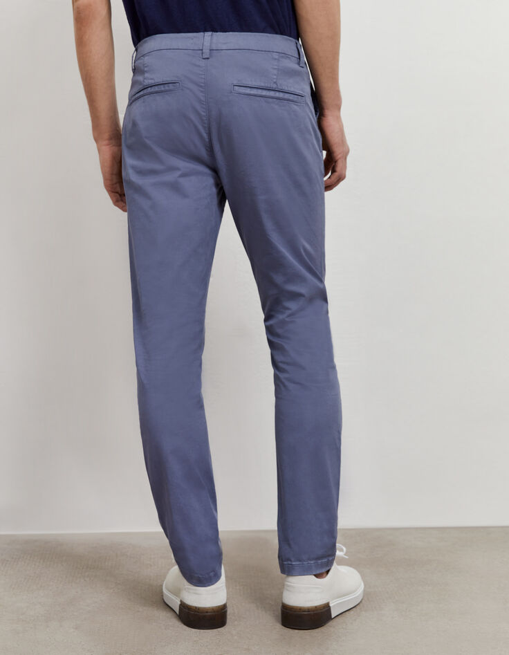 Pantalón chino TAPERED azul stone Hombre-3