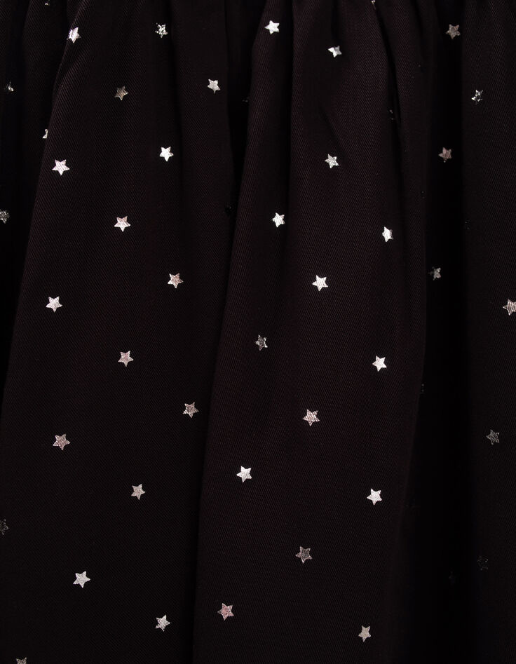 Robe noire 2 en 1 et sweat velours IKKS - STAR WARS™ fille-5