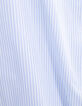 Blue striped shirt spirit jacket girl-8