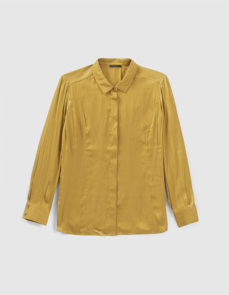 Chemise absinthe avec visuel clouté dos Femme-5