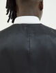 Men’s charcoal grey Prince of Wales check waistcoat-5