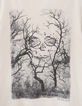 Men's beige tree T-shirt-6