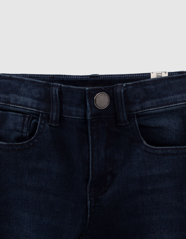 Boys’ blue black skinny jeans-3