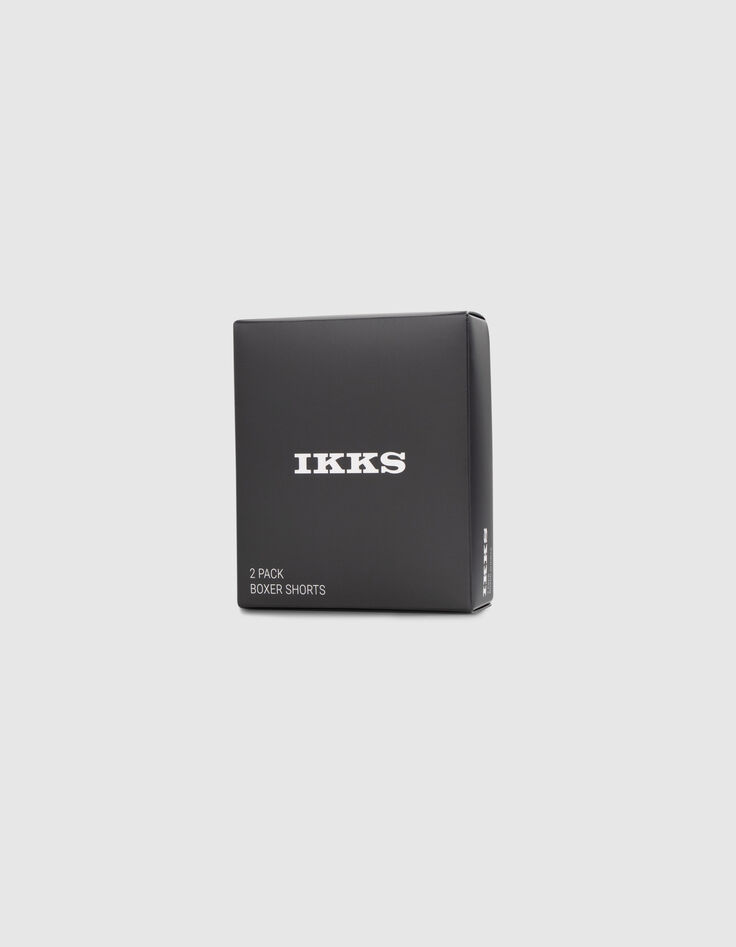 Boxers noir et kaki garçon-7