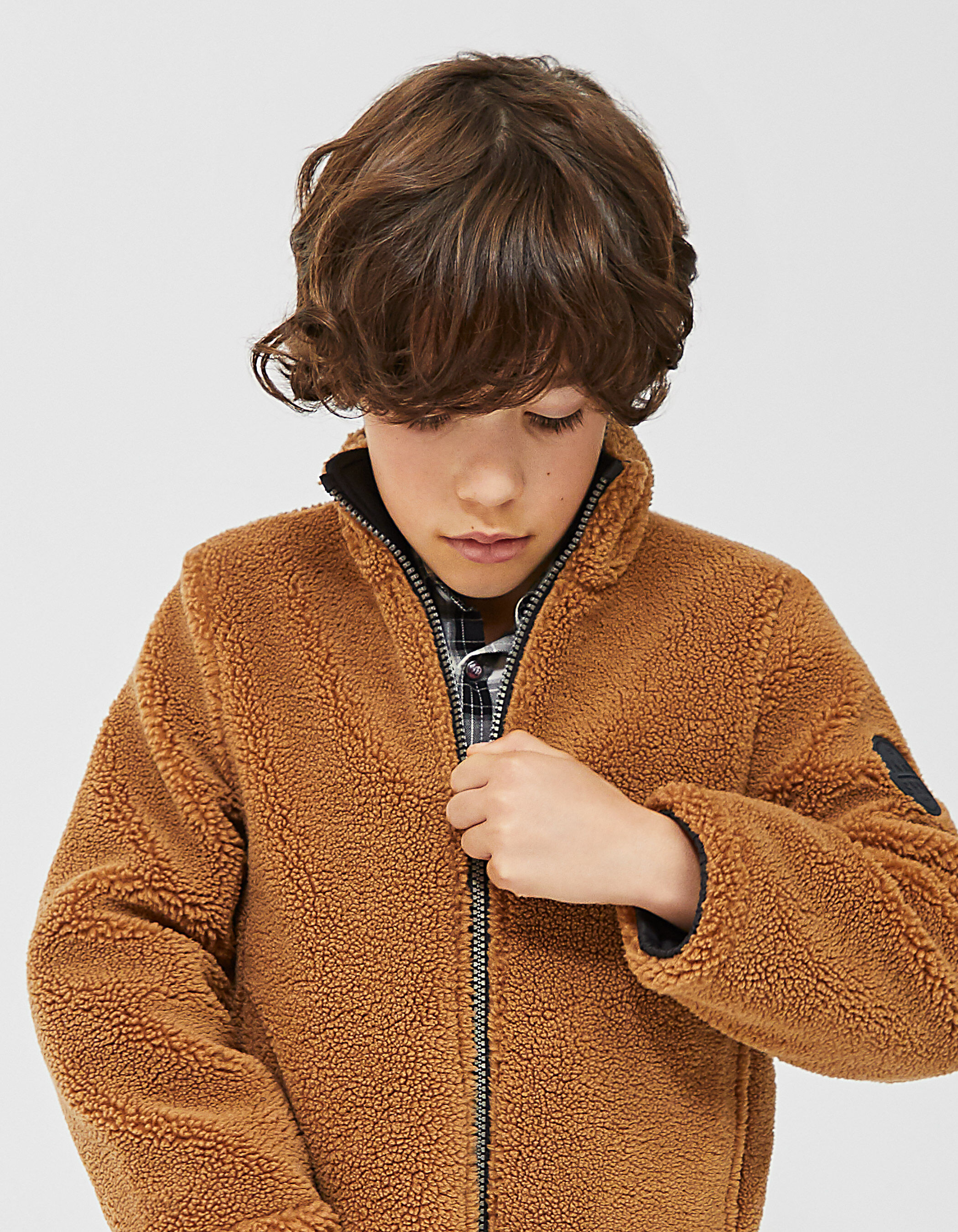 Veste sherpa garcon cheap