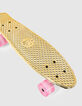 IKKS gold skateboard-3