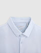 Camisa REGULAR azul cielo punto ABSOLUTE DRY hombre-2
