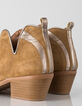 Botas cúrcuma y doradas de ante I.Code-4