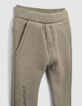 Kaki jogging dubbele elastische ceintuur babyjongens-7