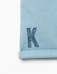 Bermuda en jean bleu moyen esprit army garçon -4