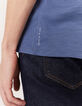 Tee-shirt L'Essentiel stone à col V Homme-5