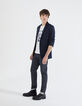 Gebroken wit T-shirt opdruk anker Heren-6