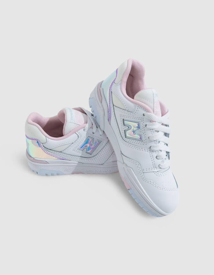 Boys' NEW BALANCE 550 grey trainers-6