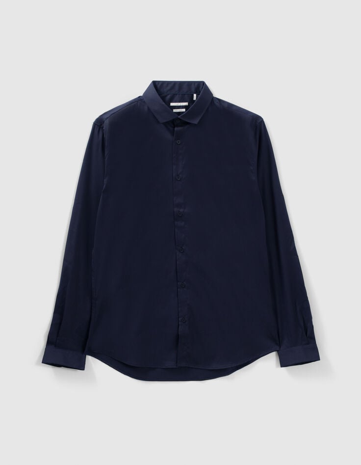 Camisa SLIM azul marino EASY CARE Hombre-6